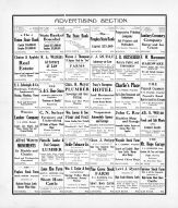 Union State Bank, Boscobel, Progressive Printing, Sanitary Creamery, Clanton & appleby Real Estate, Watkins, Thompson, Grant County 1918